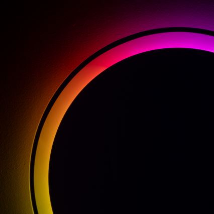 Brilagi - Oglindă de baie încălzită LED RGBW AVA PRO LED/18W/230V Ø 60 cm IP44 CRI 90 reglabilă + CCT