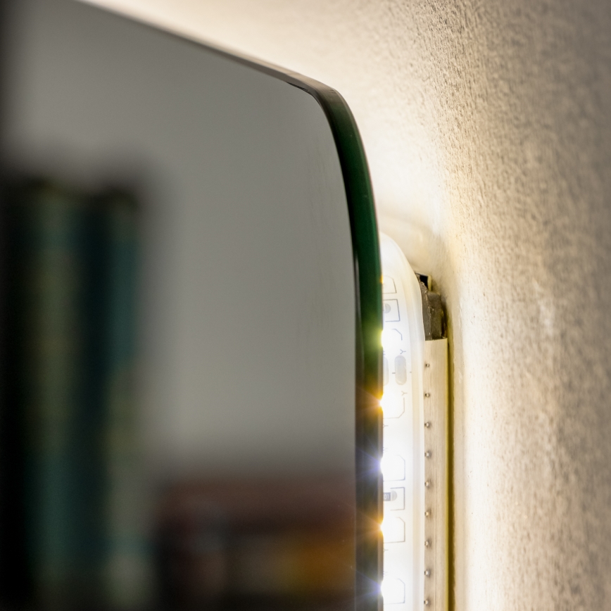 Brilagi - LED Oglindă de baie COMO LED/28W/230V 60x80 cm IP44 CRI 90 reglabilă + CCT