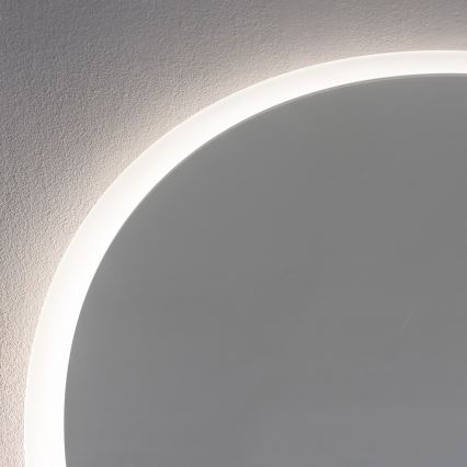 Brilagi - Oglindă LED de baie CUNEO LED/25W/230V Ø 80 cm IP44 CRI 90 dimmabilă + CCT