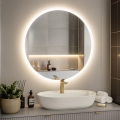 BRILAGI - Oglindă LED de baie CUNEO LED/25W/230V Ø 80 cm IP44 CRI 90 dimmabilă + CCT