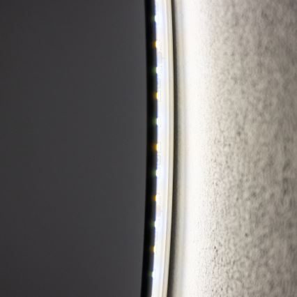 Brilagi - Oglindă LED pentru baie LUNA LED/19W/230V Ø 60 cm IP44 CRI 90 dimmabilă + CCT