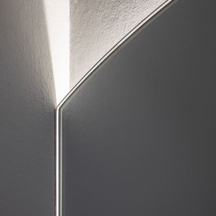 Brilagi - Oglindă LED pentru baie MEZZO, 18 W, 230 V, 60 x 50 cm, IP44, CRI 90, dimabilă + CCT (temperatură de culoare reglabilă)