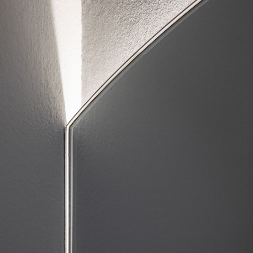 Brilagi - Oglindă LED pentru baie MEZZO, 18 W, 230 V, 60 x 50 cm, IP44, CRI 90, dimabilă + CCT (temperatură de culoare reglabilă)