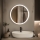 Brilagi - Oglindă LED de baie TORINO LED/19W/230V diametru 60 cm argintie IP44 CRI 90 reglabilă + CCT