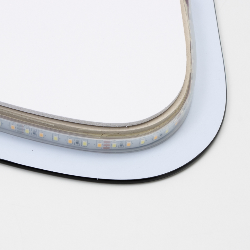 Brilagi - Oglindă LED de baie GOCCIA LED/19W/230V 67x50 cm IP44 CRI 90 reglabilă + CCT