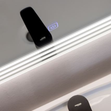 Brilagi - Oglindă de baie LED MELZO LED/30W/230V 60x90 cm IP44 CRI 90 dimerizabilă + CCT
