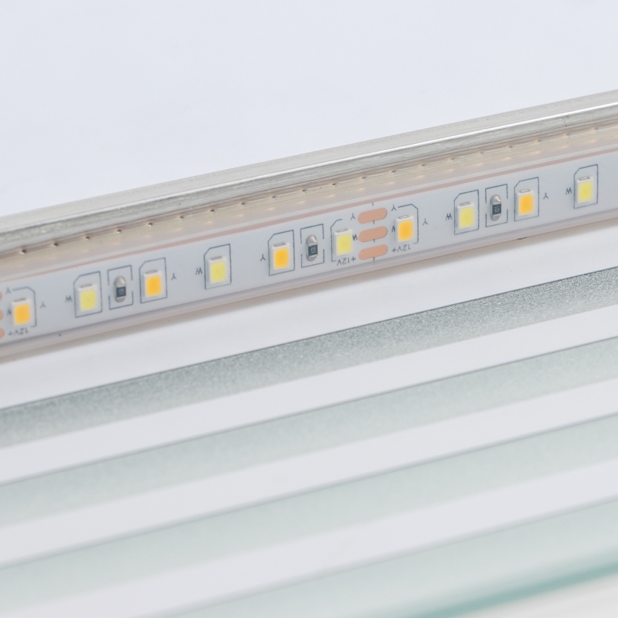 Brilagi - Oglindă de baie LED MELZO LED/30W/230V 60x90 cm IP44 CRI 90 dimerizabilă + CCT