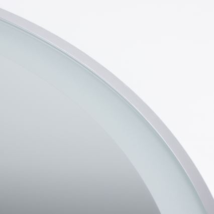 Brilagi - Oglindă LED de baie TORINO LED/19W/230V diametru 60 cm argintie IP44 CRI 90 reglabilă + CCT