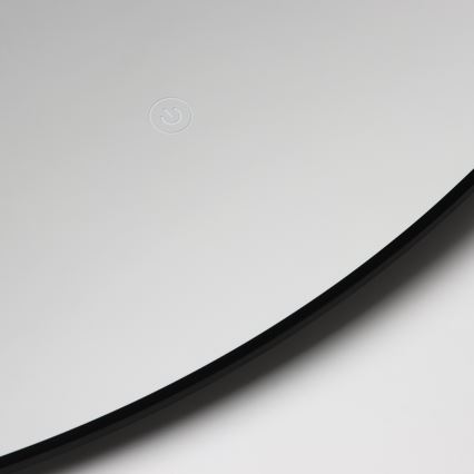 Brilagi - Oglindă de baie LED VENA BLACK, 32W/230V, Ø 100 cm, IP44, CRI 90, reglabilă + CCT