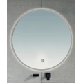 BRILAGI - Oglindă LED pentru baie VENA SILVER LED/19W/230V Ø 60 cm IP44 CRI 90 reglabilă + CCT