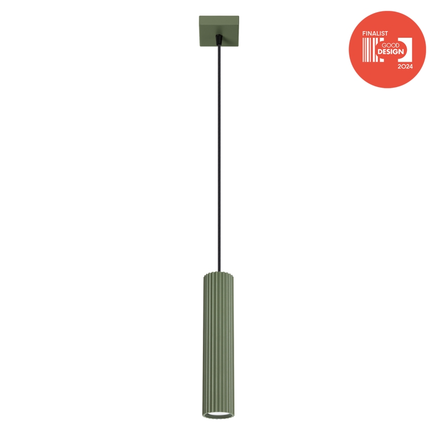 Brilagi - Pendul CRESTO pe cablu 1xGU10/10W/230V verde