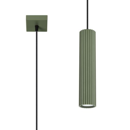 Brilagi - Pendul CRESTO pe cablu 1xGU10/10W/230V verde