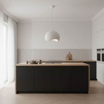 Brilagi - Pendul cu cablu WABI SABI 1xE27/40W/230V Ø34 cm alb