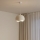 Brilagi - Pendul cu cablu WABI SABI 1xE27/40W/230V Ø34 cm alb
