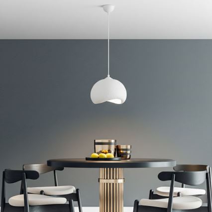 Brilagi - Pendul cu cablu WABI SABI 1xE27/40W/230V Ø34 cm alb