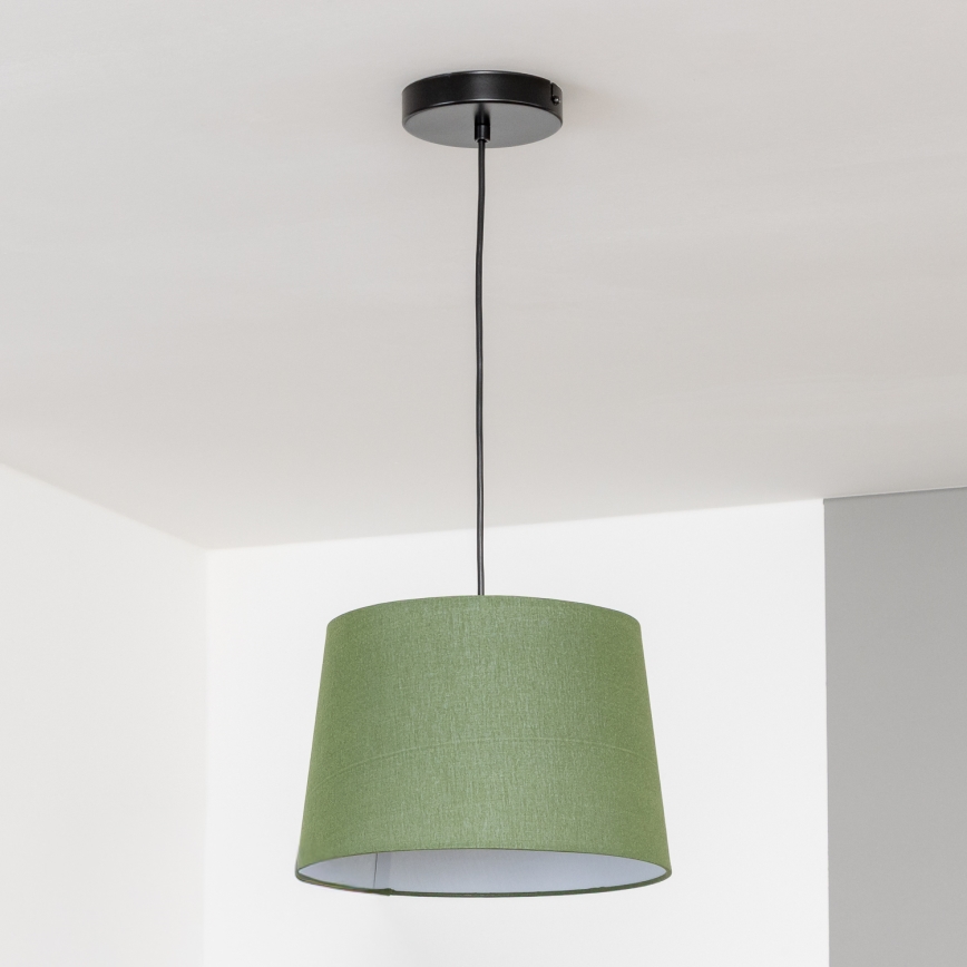 Brilagi - Pendul LED CERIA 1x E27/40W/230V Ø 30 cm, verde