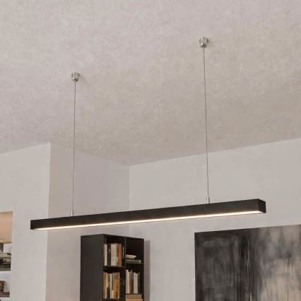 Brilagi - Lampă suspendată LED FULLDAY, 30/40/50W, 230V, 2700/4000/6000K, 150 cm, neagră