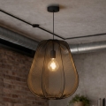 Brilagi - Pendul LED pe cablu ARVEN 1xE27/8W/230V, Ø 37 cm, negru