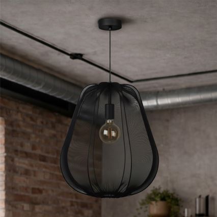 Brilagi - Pendul LED pe cablu ARVEN 1xE27/8W/230V, Ø 37 cm, negru
