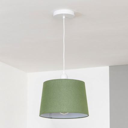 Brilagi - Pendul LED pe cablu CERIA 1xE27/40W/230V Ø 30 cm verde