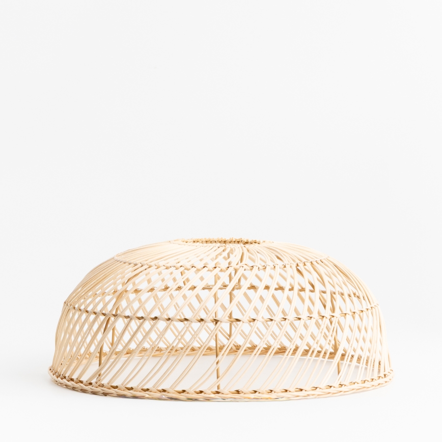 Brilagi - Pendul LED pe cablu CERIA BOHO, 1x E27/40W/230V, Ø 40 cm, ratan