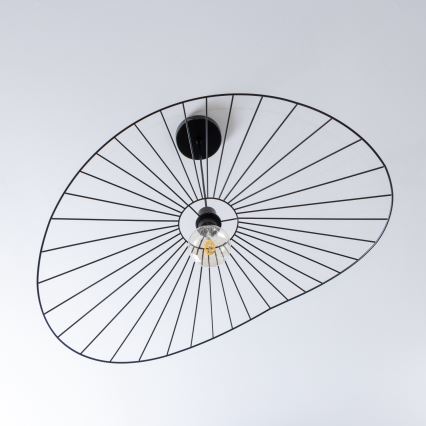 Brilagi - Pendul LED pe cablu CERIA WIRE, 1xE27/40W/230V, 60x80 cm, negru