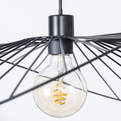 Brilagi - Pendul LED pe cablu CERIA WIRE, 1xE27/40W/230V, 60x80 cm, negru