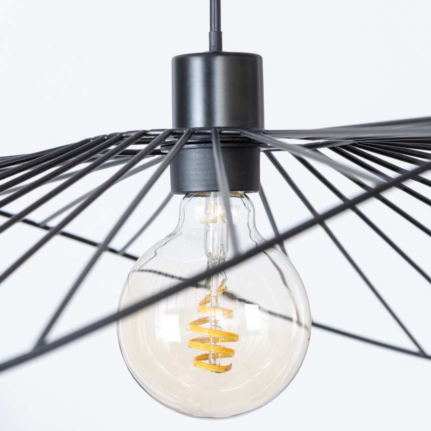 Brilagi - Pendul LED pe cablu CERIA WIRE, 1xE27/40W/230V, 60x80 cm, negru