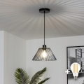 BRILAGI - Pendul LED pe cablu CERIA WIRE 1xE27/40W/230V Ø 30 cm negru