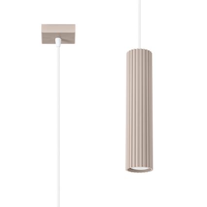 Brilagi - Pendul LED pe cablu CRESTO 1xGU10/10W/230V taupe