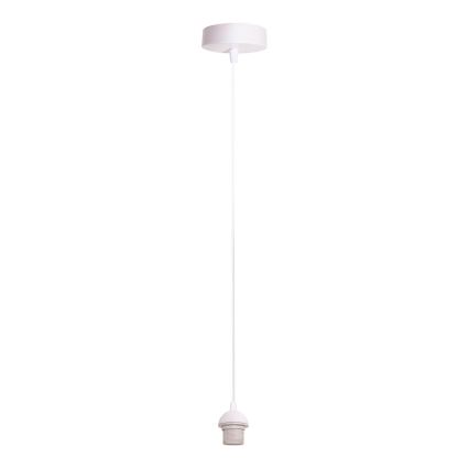 BRILAGI - Pendul LED pe cablu NUBILA 1xE27/60W/230V Ø 14 cm alb/portocaliu