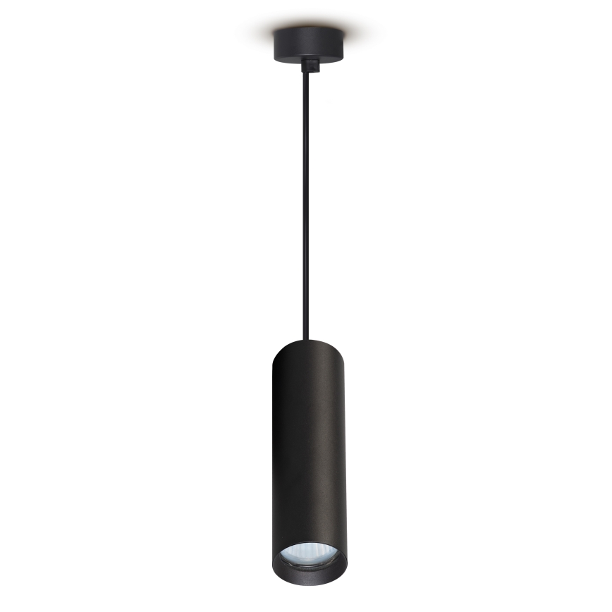 Brilagi - Lustră LED RGBW reglabilă SELE, suspendată pe cablu, 1x GU10/4,8W/230V 3000K, neagră + telecomandă