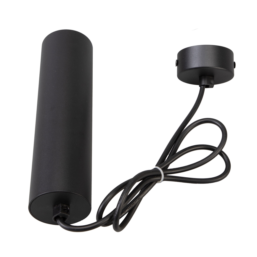 Brilagi - Lustră LED RGBW reglabilă SELE, suspendată pe cablu, 1x GU10/4,8W/230V 3000K, neagră + telecomandă