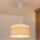 Brilagi - Pendul PADOVA cu cablu, 1xE27/60W/230V, Ø 40 cm, crem