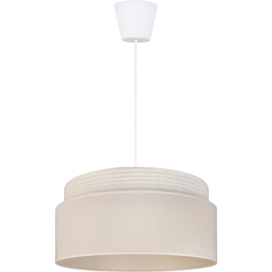 Brilagi - Pendul PADOVA cu cablu, 1xE27/60W/230V, Ø 40 cm, crem