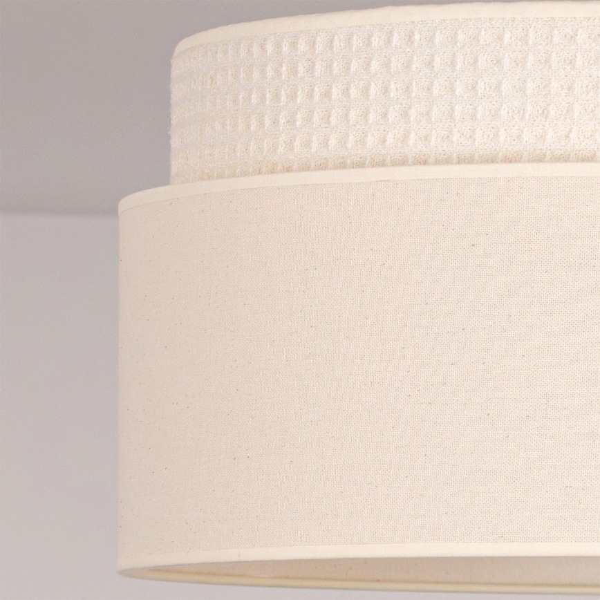 Brilagi - Pendul PADOVA cu cablu, 1xE27/60W/230V, Ø 40 cm, crem