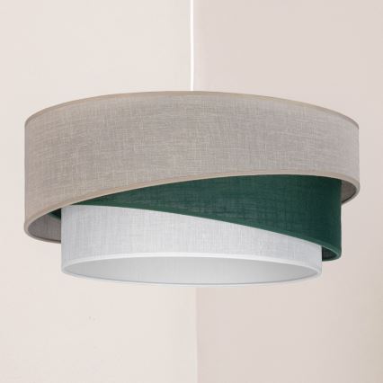 Brilagi - Pendul pe cablu ARROW 1xE27/60W/230V, Ø 45 cm, bej/verde/alb