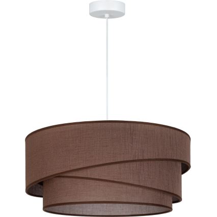 Brilagi - Pendul pe cablu ARROW 1xE27/60W/230V, Ø 45 cm, maro