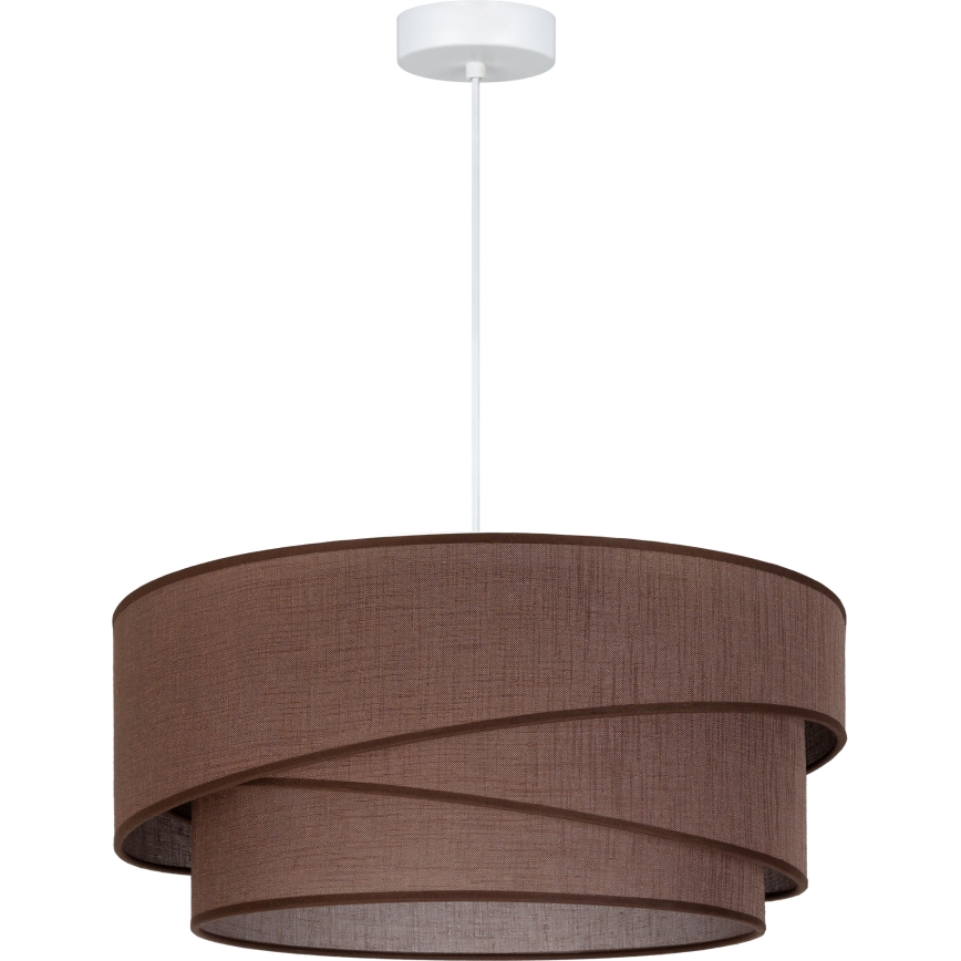 Brilagi - Pendul pe cablu ARROW 1xE27/60W/230V, Ø 45 cm, maro
