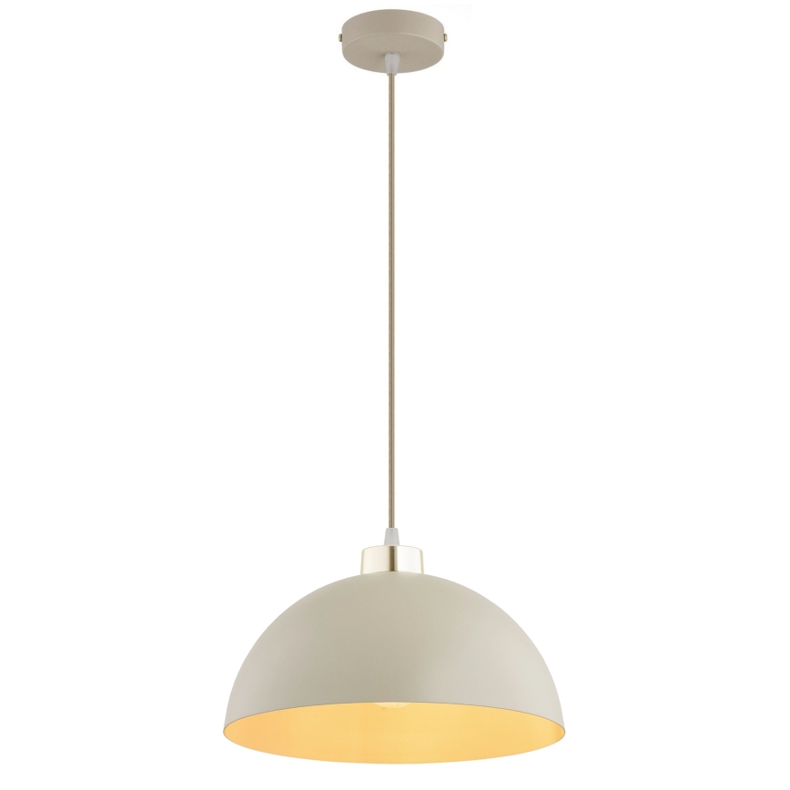 Brilagi - Pendul pe cablu, MOON 1x E27, 60 W, 230 V, Ø 30 cm, bej/auriu