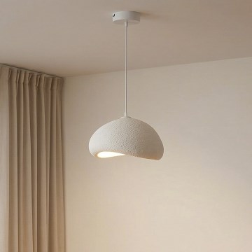 Brilagi - Pendul pe cablu WABI SABI 1xE27/40W/230V Ø 33 cm alb