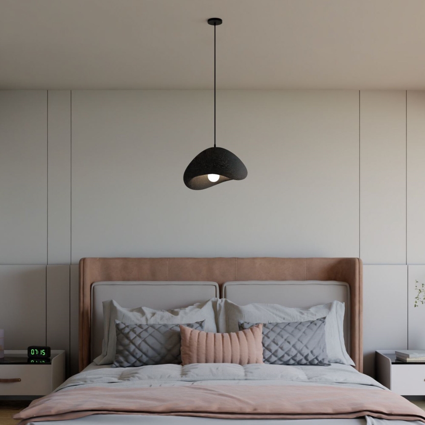 Brilagi - Pendul pe cablu WABI SABI, 1xE27/40W/230V, Ø 33 cm, negru