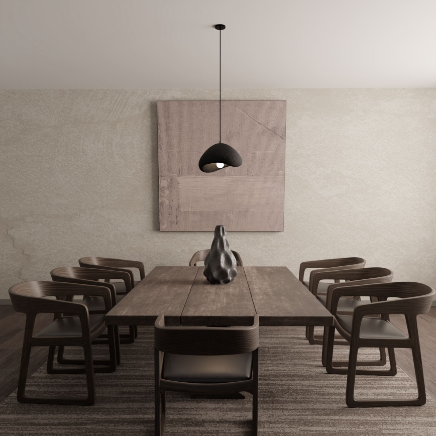 Brilagi - Pendul pe cablu WABI SABI, 1xE27/40W/230V, Ø 33 cm, negru