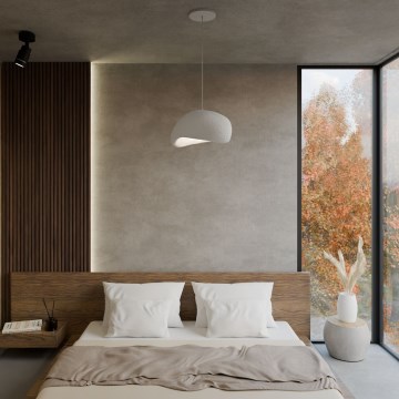 Brilagi - Pendul pe cablu WABI SABI 1xE27/40W/230V, Ø 35 cm, alb