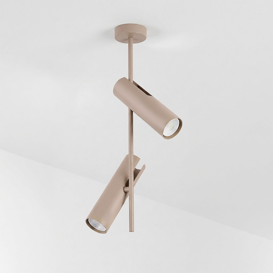 Brilagi - Pendul pe tijă BRANCH 2xGU10/30W/230V bej