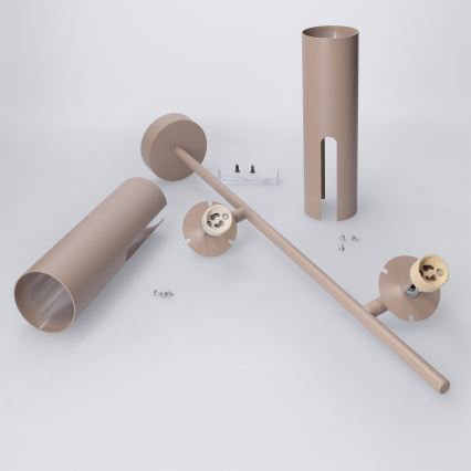 Brilagi - Pendul pe tijă BRANCH 2xGU10/30W/230V bej