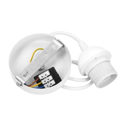 Brilagi - Pendul RESNA cu cablu, 1xE27/60W/230V, Ø 40 cm, crem/bej