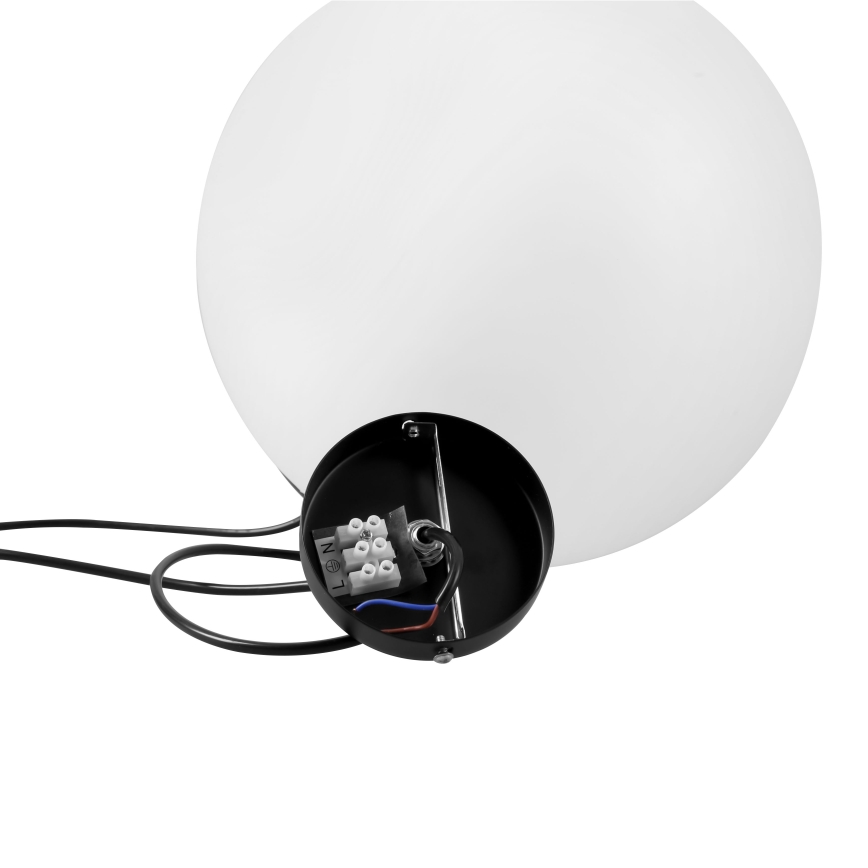 BRILAGI - Pendul suspendat pe cablu POLOS 1xE27/40W/230V Ø 40 cm negru