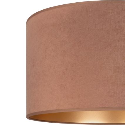 Brilagi - Pendul VELVET pe cablu, 1xE27/60W/230V, Ø 40 cm, bej/auriu