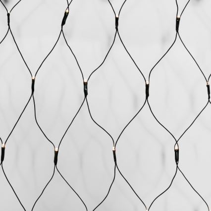 Brilagi - Perdea LED de exterior pentru Crăciun, 160 LED, 7 x 2 m, IP44, alb cald